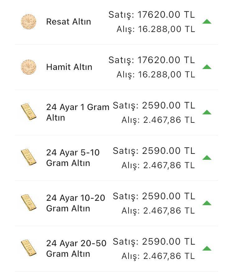 Konya’da altın fiyatları ve güncel döviz kurları I 25 Haziran 2024 12